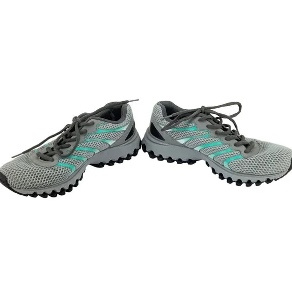 K-SWISS Tubes 200 Training Highrise SHOES Women's SZ 7 Neon Teal Black 112 - Picture 5 of 7